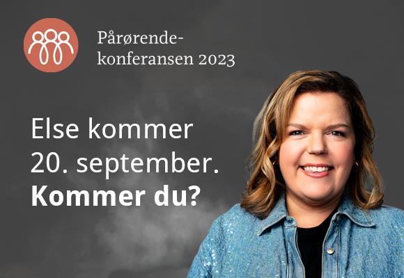 Bilde av Else Kåss Furuseth som kommer på Pårørende konferansen 2023. Else kommer 20.september. Kommer du? - Klikk for stort bilde
